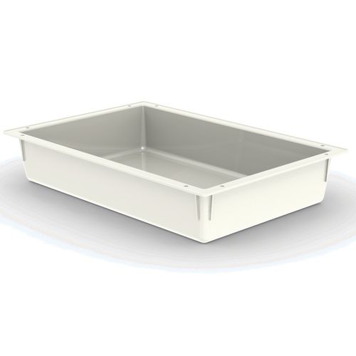 Medical tray - Non Dividable 10cm Tray 10X40X60cm - Pegasus Medical Concepts - ABS / modular