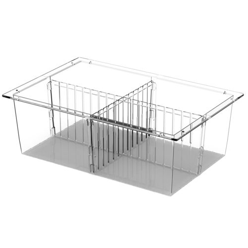 Polycarbonate basket - Clear Tray 20X40X60 cm - Pegasus Medical Concepts - modular