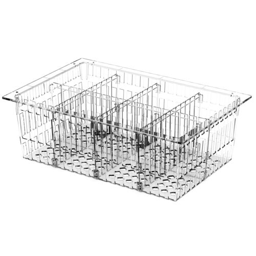 Polycarbonate basket - Clear Basket - 20X40X60 cm - Pegasus Medical Concepts - modular