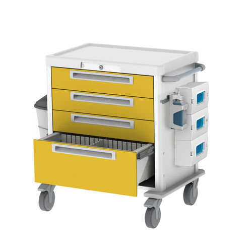 Medical trolley - CRT-M35-8444 - Pegasus Medical Concepts - hospital / for general purposes / isolation