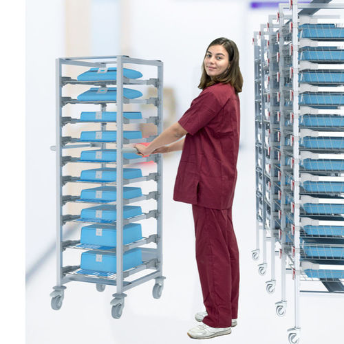 Sterilization cart - Hygieia - Pegasus Medical Concepts - storage / multi-function / stainless steel