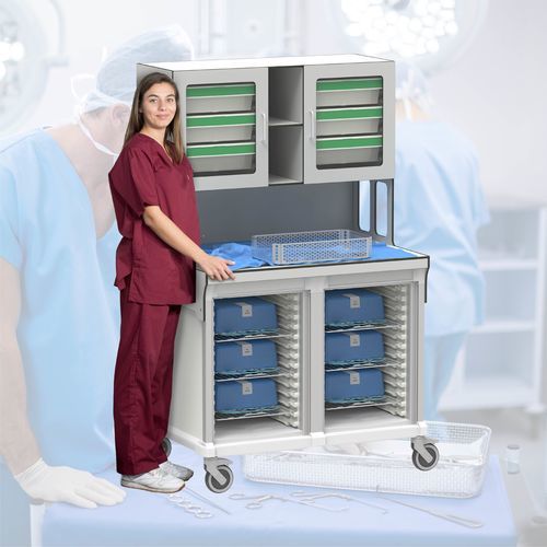 Operating room workstation - SPD/CSSD - Pegasus Medical Concepts - for sterilization services / for intensive care / packing