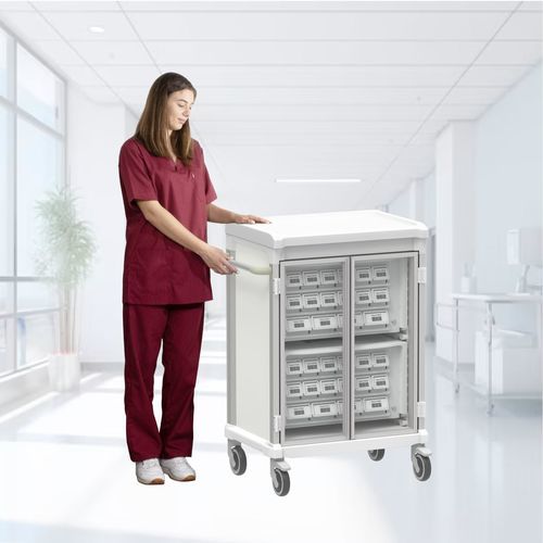Medical trolley - Pegasus Medical Concepts - hospital / for medicine / medicine distribution
