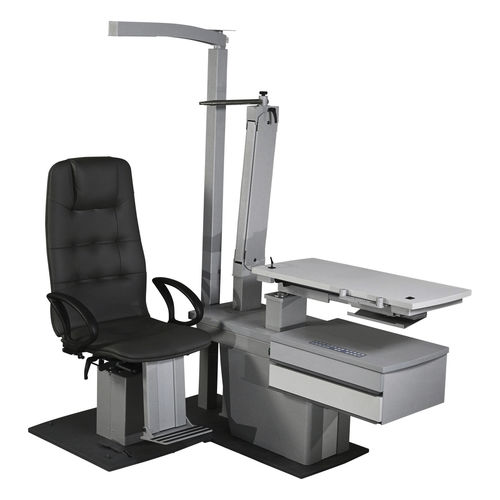 Ophthalmic workstation - Verona Suprema - US Ophthalmic - with chair / with shelves / with light