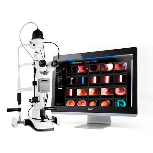 Digital slit lamp - HIS-7000 - US Ophthalmic - table