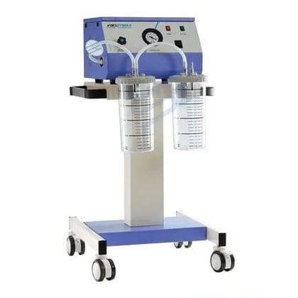 Electric surgical suction pump - Vacumaxx - Supreme Enterprises - on casters