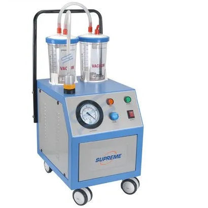 Electric surgical suction pump - Smart Lipovac - Supreme Enterprises - on casters