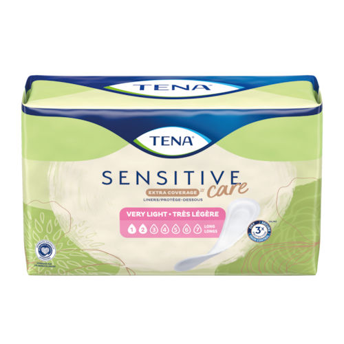 Women sanitary pad - EXTRA COVERAGE VERY LIGHT - TENA - box of 50 units