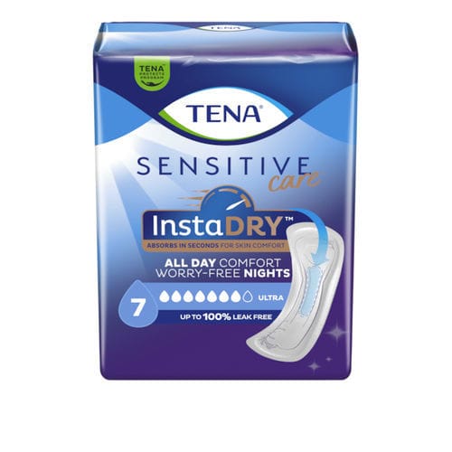 Women sanitary pad - Sensitive Care™ Ultra - TENA - polypropylene / box of 12 units