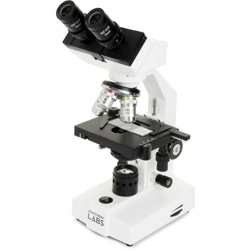 Compound microscope - LABS CB2000CF - Celestron - laboratory / binocular / achromatic