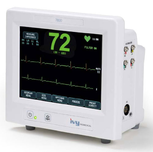 Compact patient monitor - 7800 - Ivy Biomedical Systems Inc - ECG / intensive care / pulse wave analysis