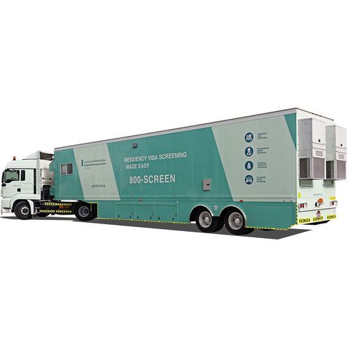 Multipurpose radiography mobile radiology room Kentucky Trailer