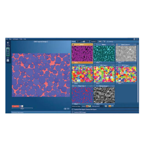 Data analysis software - AZtecSynergy - Oxford Instruments - acquisition / medical