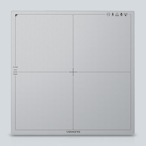 Multipurpose radiography flat panel detector - VIVIX-S 1717N - Vieworks - portable / wireless / 17 x 17