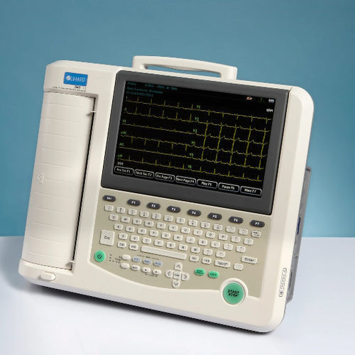 Resting electrocardiograph - EUROECG 1201A  - LUMED - 12-channel / digital / with printer