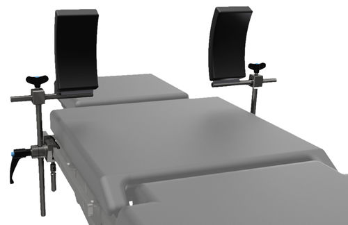 Operating table shoulder support - A04 PLUS - Nuova BN - stainless steel / adjustable / height-adjustable