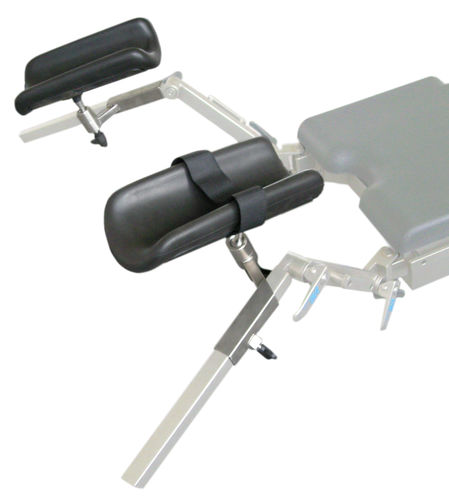 Operating table legrest - A94/D-S - Nuova BN - for gynecology / stainless steel / adjustable