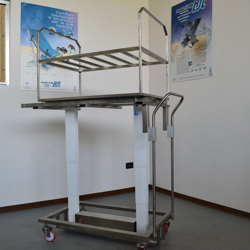 Hospital trolley - ST.CV - Nuova BN - for sterilization material / for sterilization chambers / for instruments