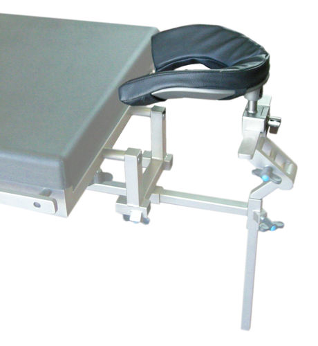 Operating table headrest - A102/1 - Nuova BN - height-adjustable / X-ray transparent / horseshoe-shaped