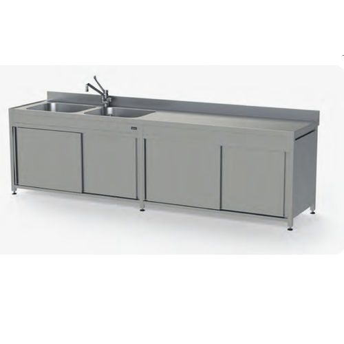 Cleaning station for the medical sector - 525 series - Nuova BN - laboratory / for medical devices / height-adjustable