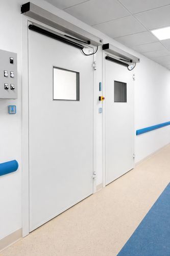 Air-tight door - PBTE60 - HOSPITAL DIVISION - hermetic / operating room / intensive care