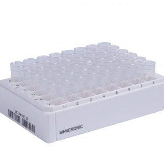 Test tube with flat-bottom - MP32200, MP52441-Z20 - MICRONIC - polypropylene / for sample storage