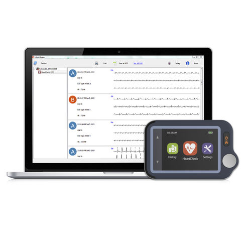 1-channel Holter monitor - Pulsebit EX - Shenzhen Viatom Technology Co., Ltd.