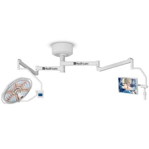 Ceiling-mounted surgical light - BIOL800/C/M - BiHealthcare - LED / 2-arm / 98
