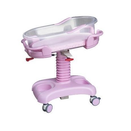 Height-adjustable hospital bassinet - BIHB00 series - BiHealthcare - Trendelenburg / on casters / stainless steel