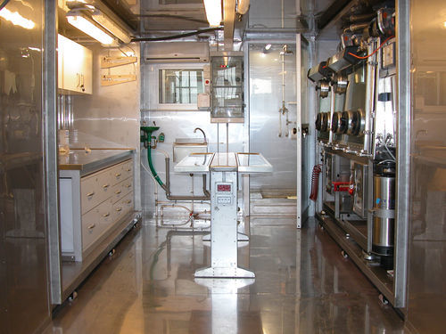 Portable laboratory for research applications - Lab Mobile NBCR - ITECO Engineering Italy