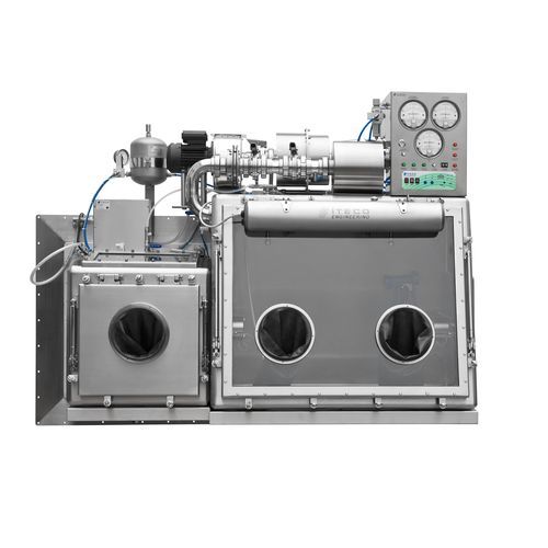 Biocontainment glove box - NBCR C - ITECO Engineering Italy - hazardous materials / laboratory / for toxic products