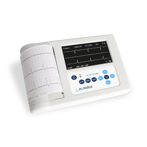 Resting electrocardiograph - M-TRACE mini - M4Medical - 3-channel / 6-channel / digital