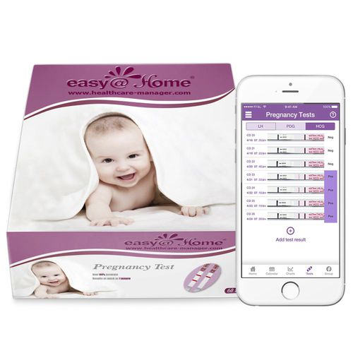 Pregnancy test - EZW1-S:60 - Easy Healthcare - hCG / urine