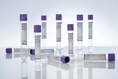 Blood typing collection tube - LIND-VAC® TE series - OÜ InterVacTechnology - for PCR / cylindrical / whole blood