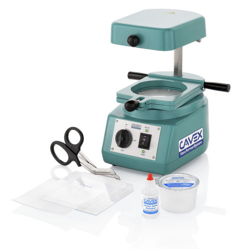 Vacuum thermoformer - VacuFormer System - Cavex Holland BV - for dental laboratories / benchtop
