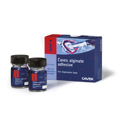 Impression tray dental adhesive Alginate Adhesive Cavex Holland BV