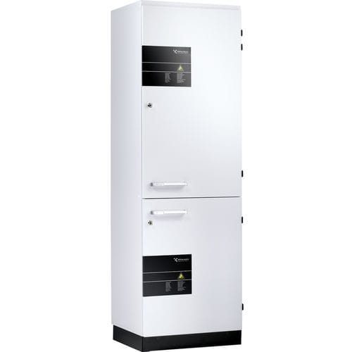 Acid cabinet - EXPLORIS® - Köttermann - laboratory / with shelf / non-flammable