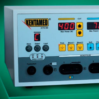 Bipolar cutting electrosurgical unit - KENTAMED ACTIS-400 - KENTAMED - monopolar cutting / monopolar coagulation / bipolar coagulation