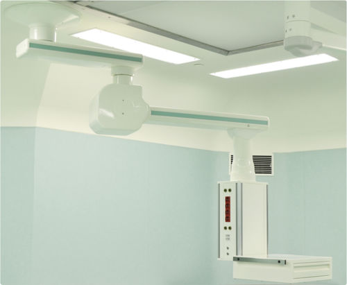 Ceiling-mounted medical pendant - SMTP-90 - Schönn Medizintechnik - intensive care / operating room / articulated