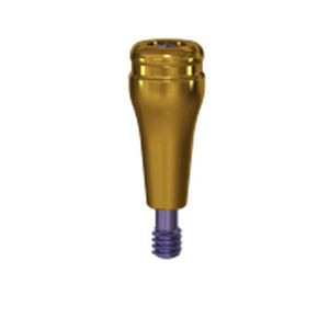 Titanium implant abutment - B4  - TRATE AG - internal / straight / screw