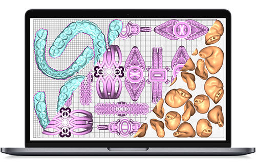 3D printing software - Composer - ASIGA - dental / dental / Windows