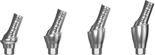 Titanium implant abutment - WEEGO.FR - BIOTECH DENTAL - internal / angulated