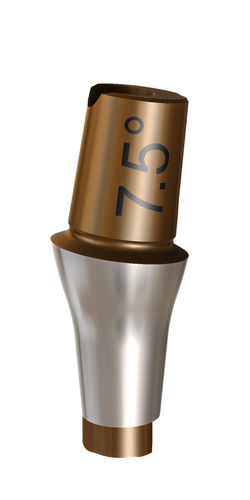 Titanium implant abutment - Kontact, Kontact S®  - BIOTECH DENTAL - external / angulated