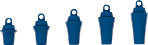 Conical implant abutment - Kontact, Kontact S®  - BIOTECH DENTAL - plastic / external / straight