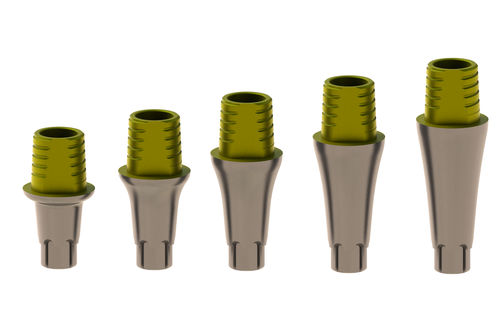 Titanium implant abutment - 5.5 mm | Kontact, Kontact S&reg; - BIOTECH DENTAL - external / straight / CAD/CAM