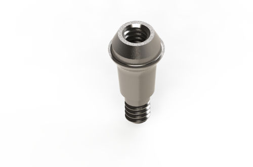 Titanium implant abutment - DENTEO - BIOTECH DENTAL - external / straight