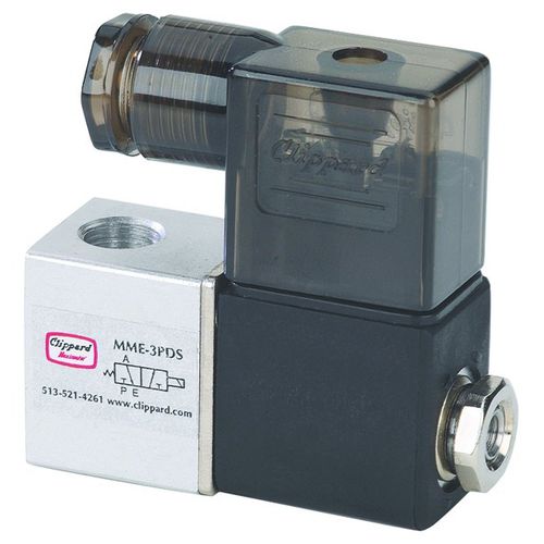 Medical valve - MME-3PDS-D012 - Clippard - solenoid