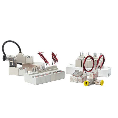 Medical valve - E315F-2D024 - Clippard - solenoid / manual / stainless steel