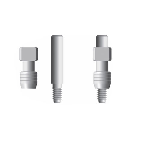 Stainless steel impression coping - Ext. Pick-up   - Cowellmedi