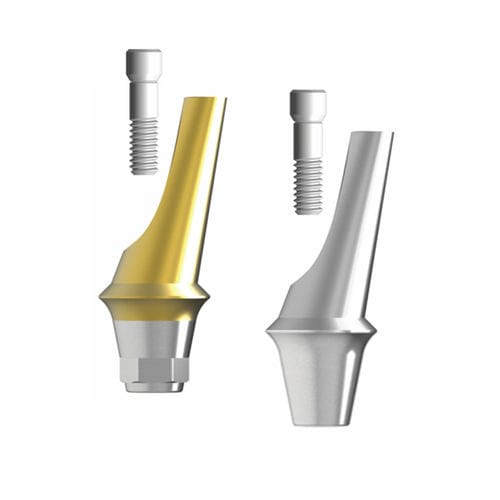 Titanium implant abutment Sub. Angulated Cowellmedi internal